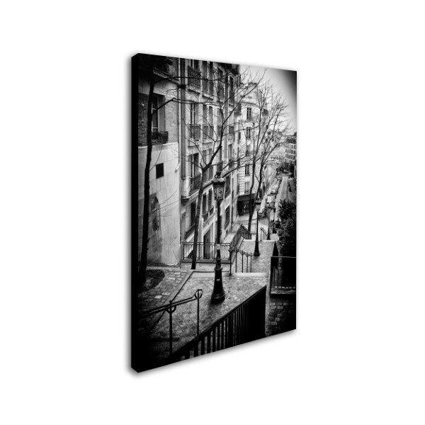 Philippe Hugonnard 'Parisian Lamppost' Canvas Art,12x19